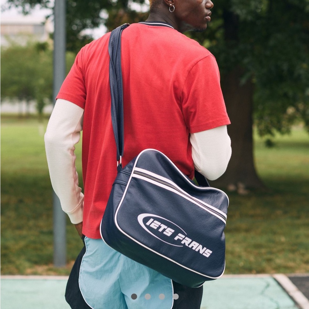 Iets Frans Navy Blue Men's Bag NWT